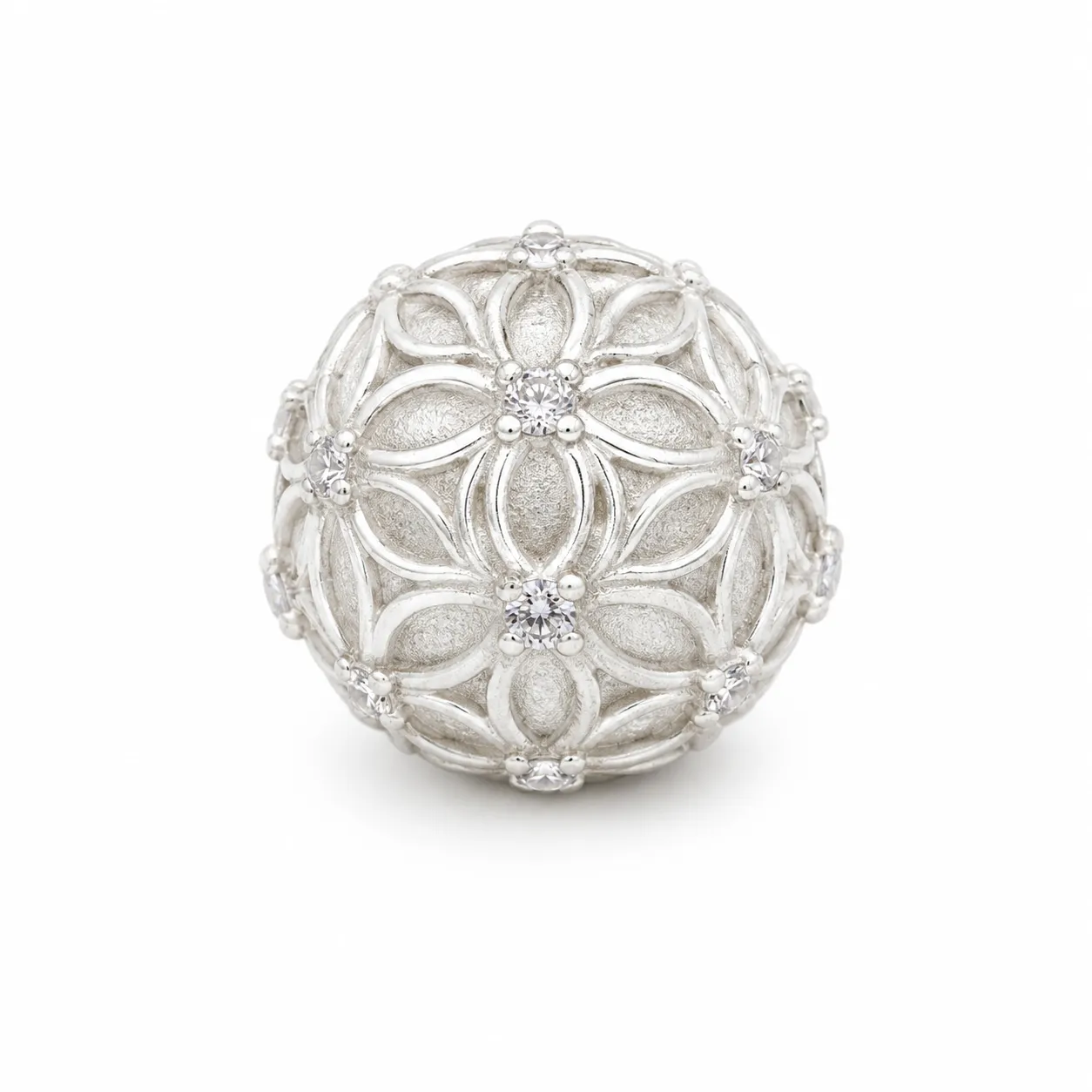 Fleur de Vie — Sertie · Argent