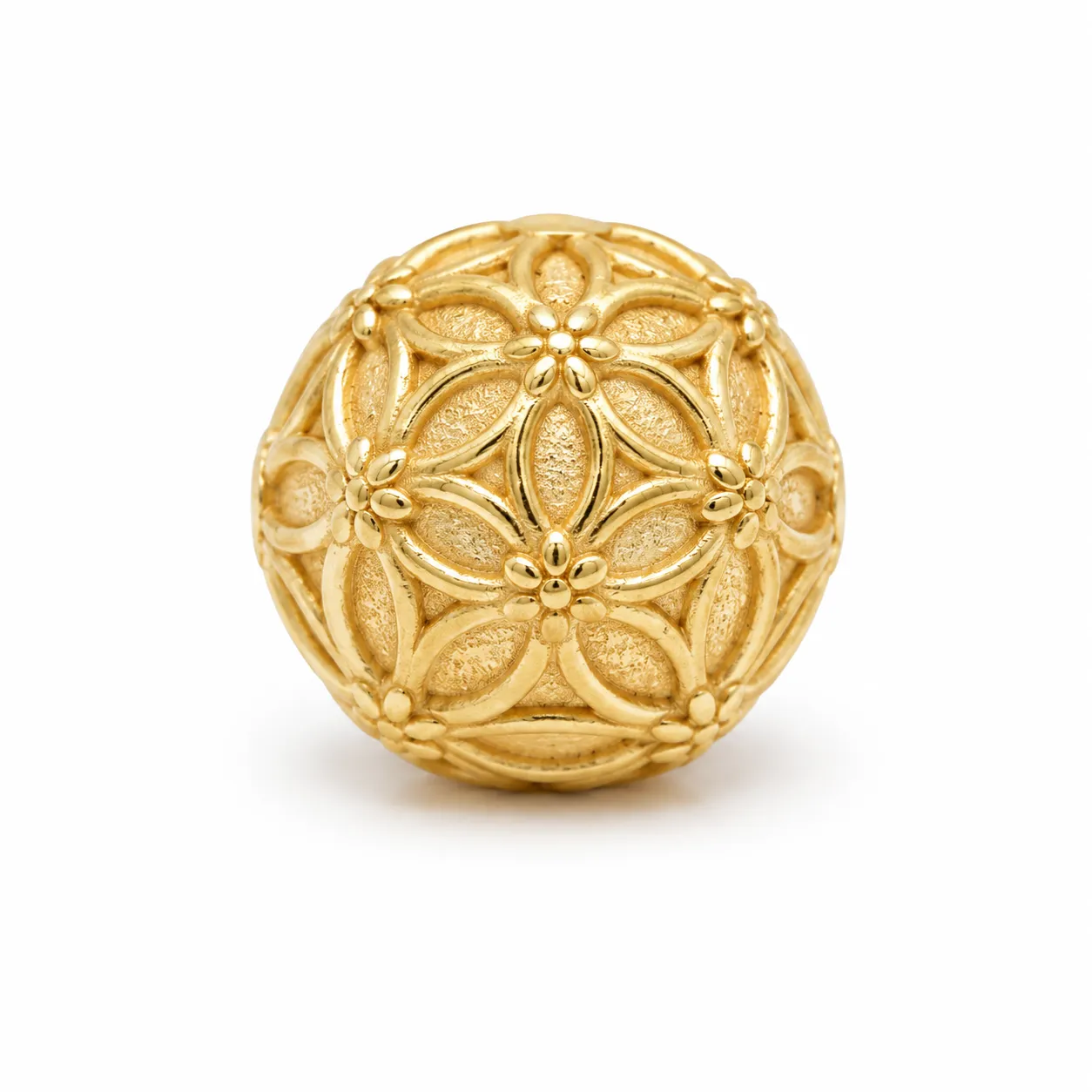 Fleur de Vie — Non sertie · Plaqué or jaune