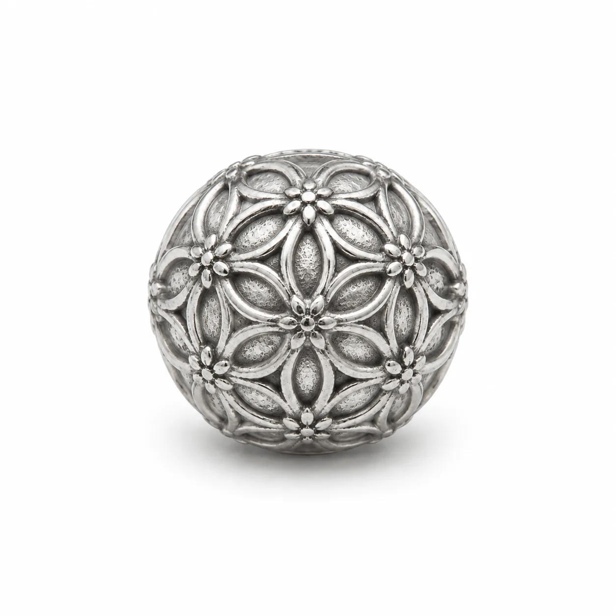 Fleur de Vie — Non sertie · Argent