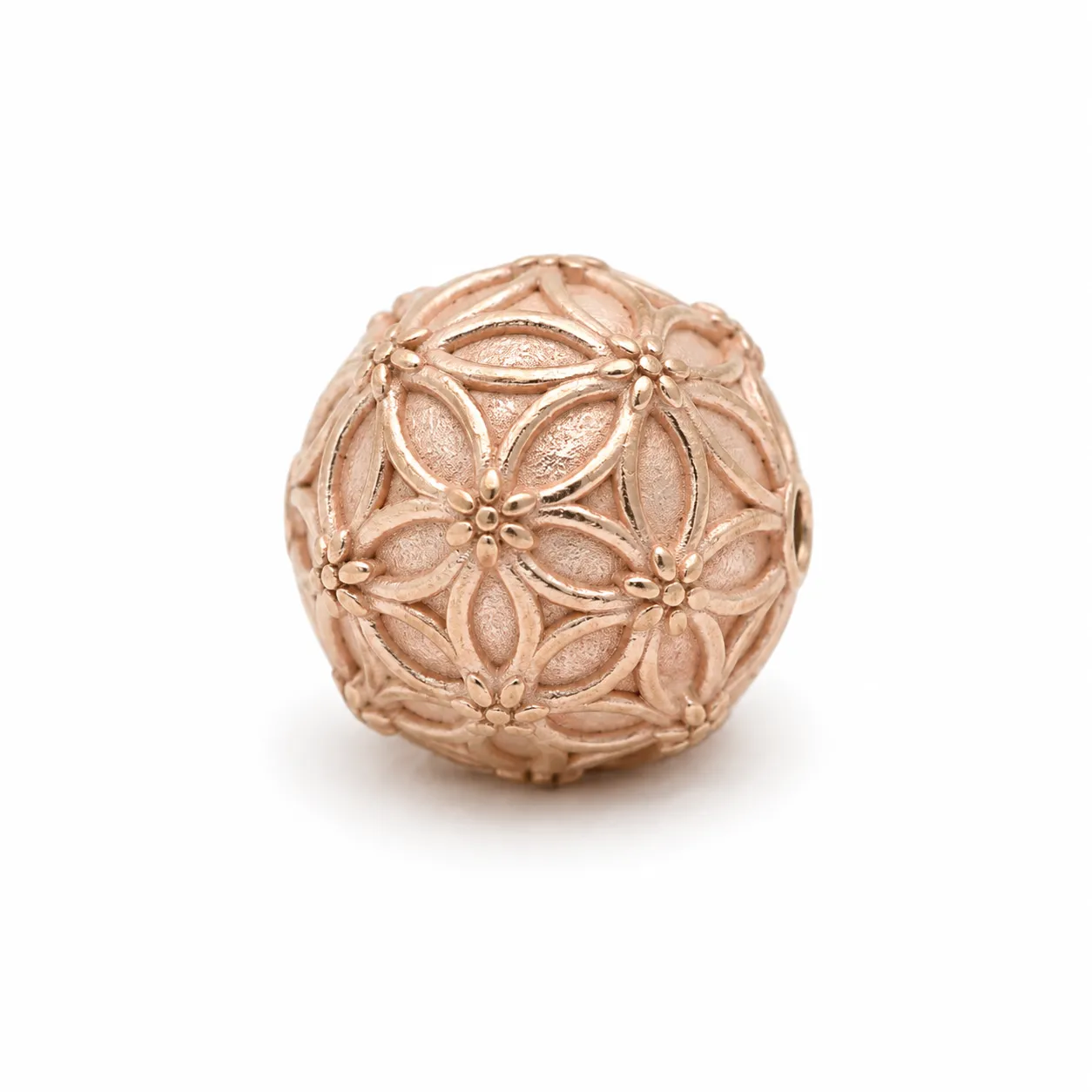 Fleur de Vie — Non sertie · Plaqué or rose